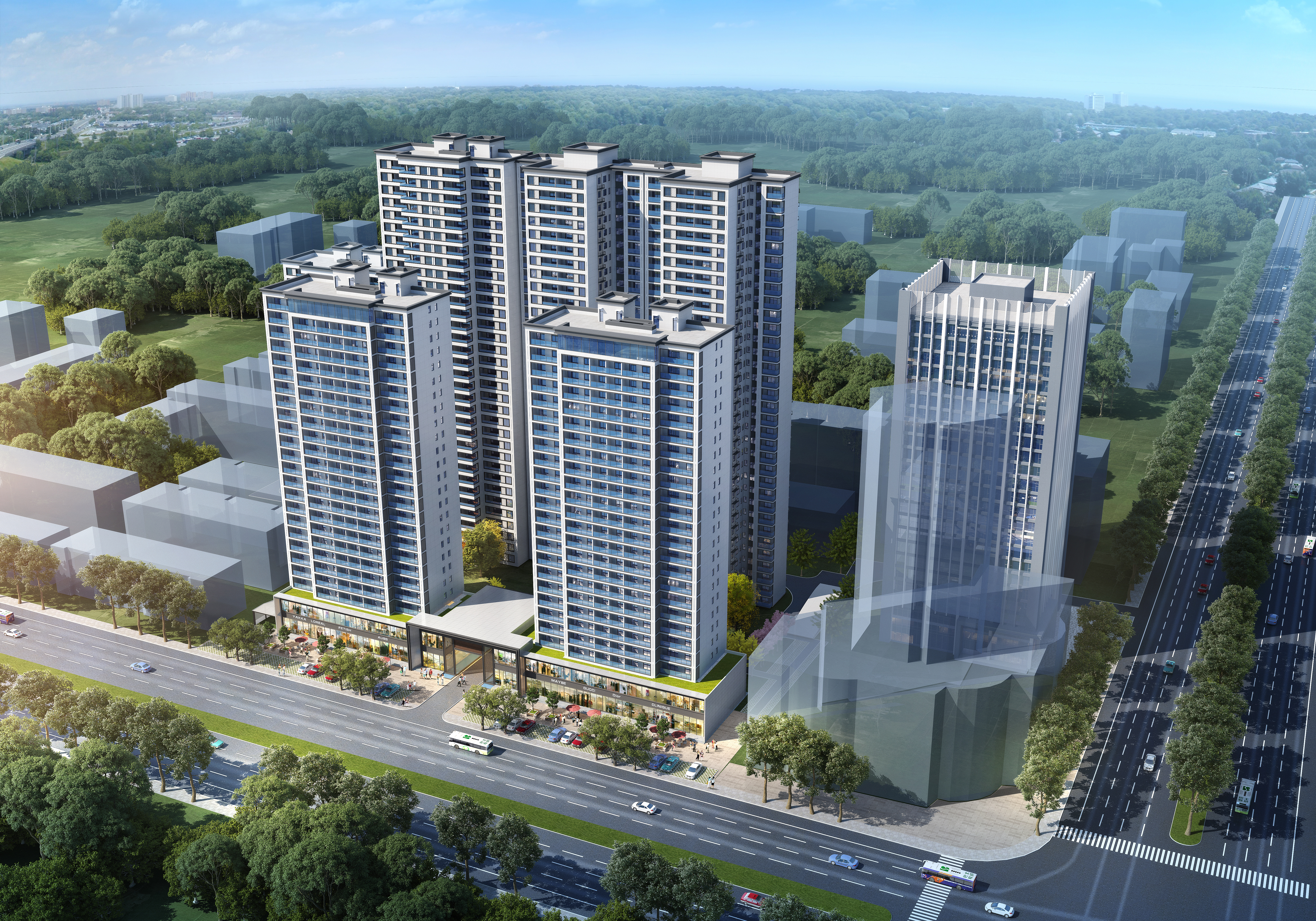 咸陽市財政局及周邊區(qū)域開發(fā)改造（融錦苑）項目?