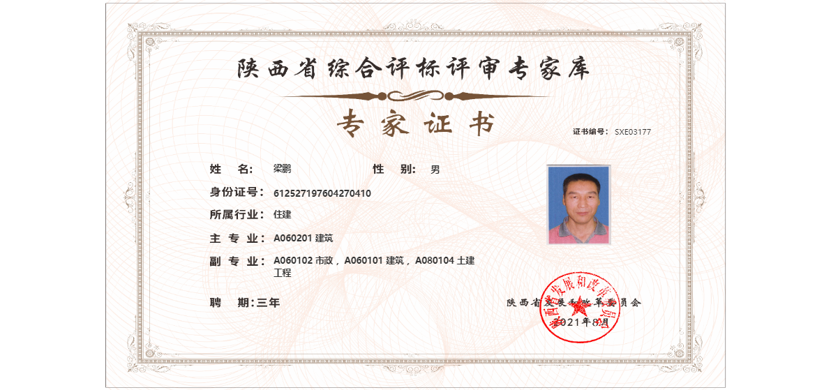 招標(biāo)代理個(gè)人榮譽(yù)